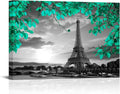 Teal 20x30 Inches Stretched and Framed Canvas Wall Art B1364
