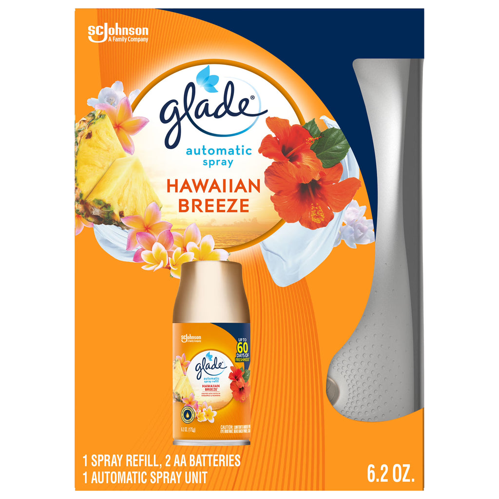 Hawaiian Breeze Air Freshener Starter Kit with Holder and Refill Z97452