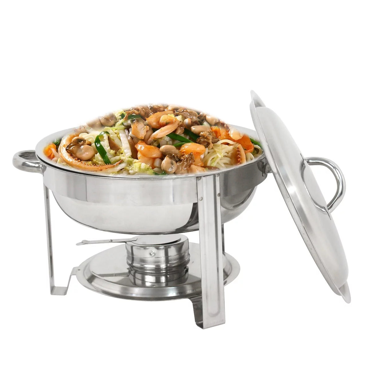 Round Chafing Dish 5Qt Buffet Stove Set V141