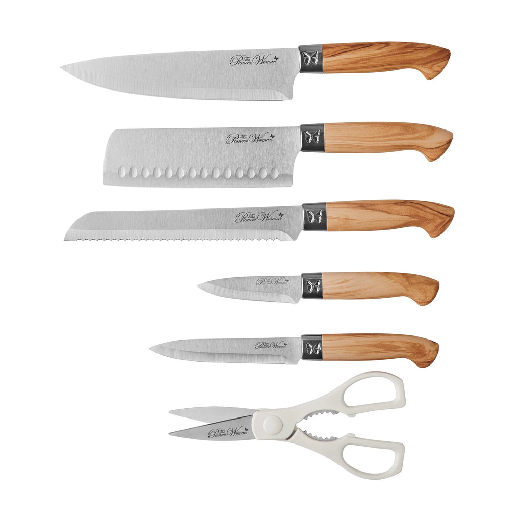 11-Piece Stainless Steel Knife Block Set Z385