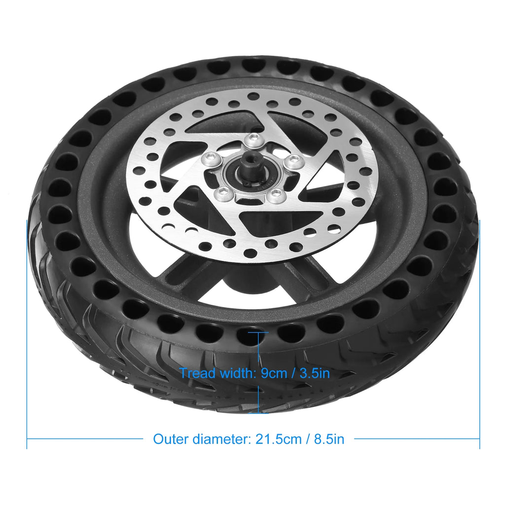 8.5 inches Solid Electric Wheel with Hub Disc Brake O788803