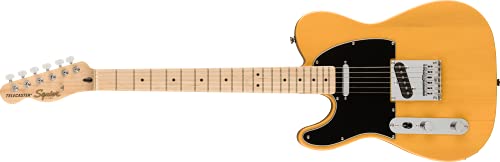 Butterscotch Blonde Maple Fingerboard Left-Handed Electric Guitar U970778