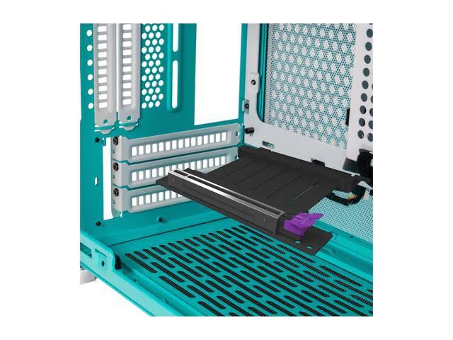 Caribbean Blue Mini-ITX Computer Case W356570