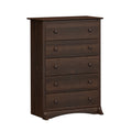 5 Drawer Espresso Chest K159665
