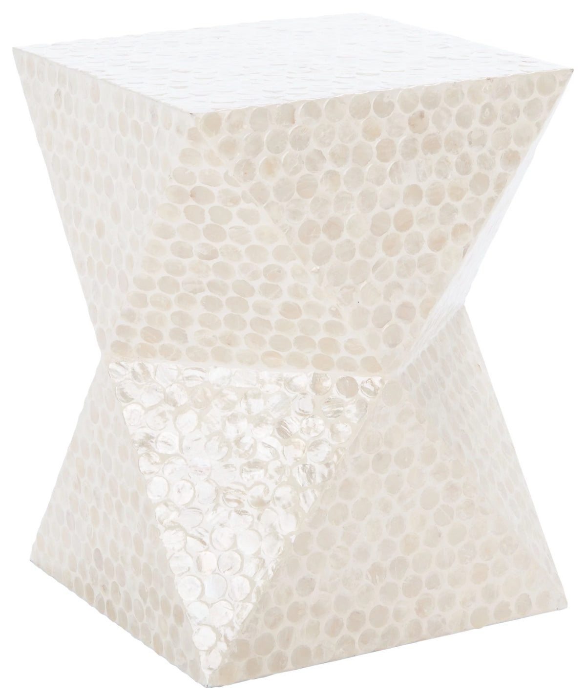 White Square Accent Table X956