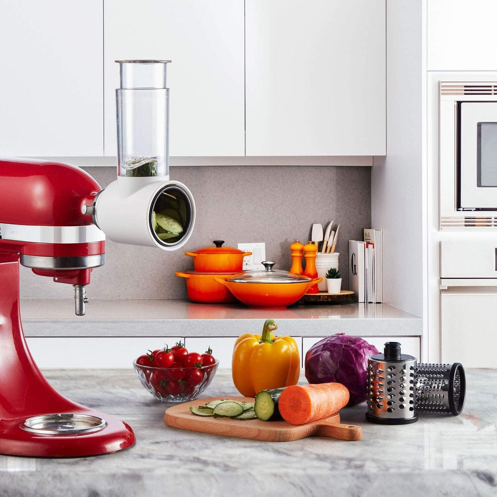 Vegetable Slicer and Cheese Grater Attachment for KitchenAid Stand Mixers S108213