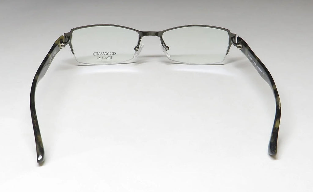 Titanium Half-Rimless Eyeglass Frame Y908436