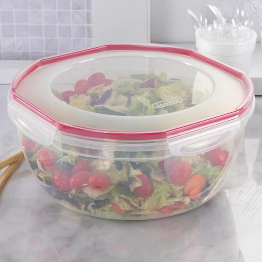 8.10 Quart Plastic Food Storage Bowl Container, 2 Pack H533853