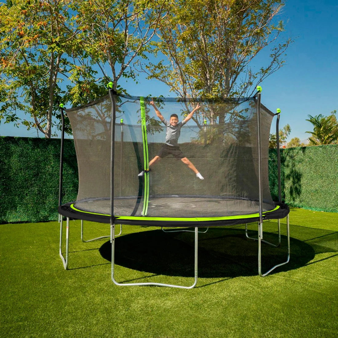 14ft Trampoline with Enclosure M99520