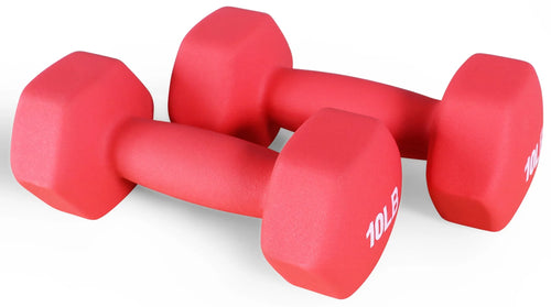 1 lbs Pair Vinyl Coated Dumbbells O364472