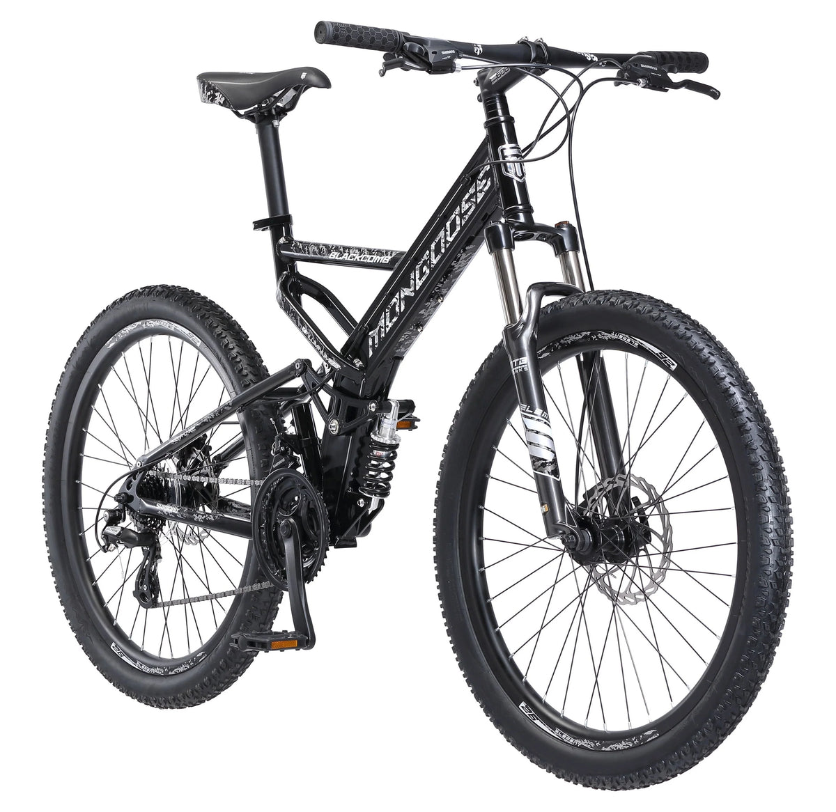 Black 26 inch Wheels 24 Speeds Mountain Bike F2791