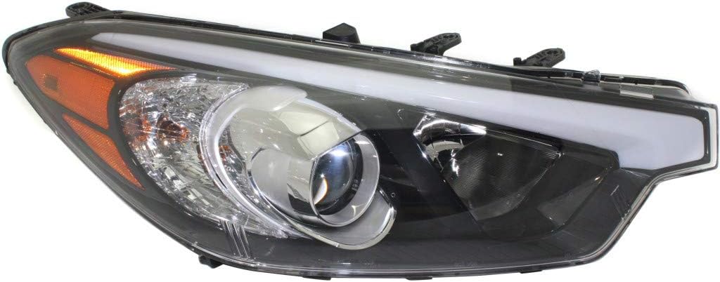 Passenger Side Halogen Headlight for Kia Forte Sedan 2014 2015 2016 E2449