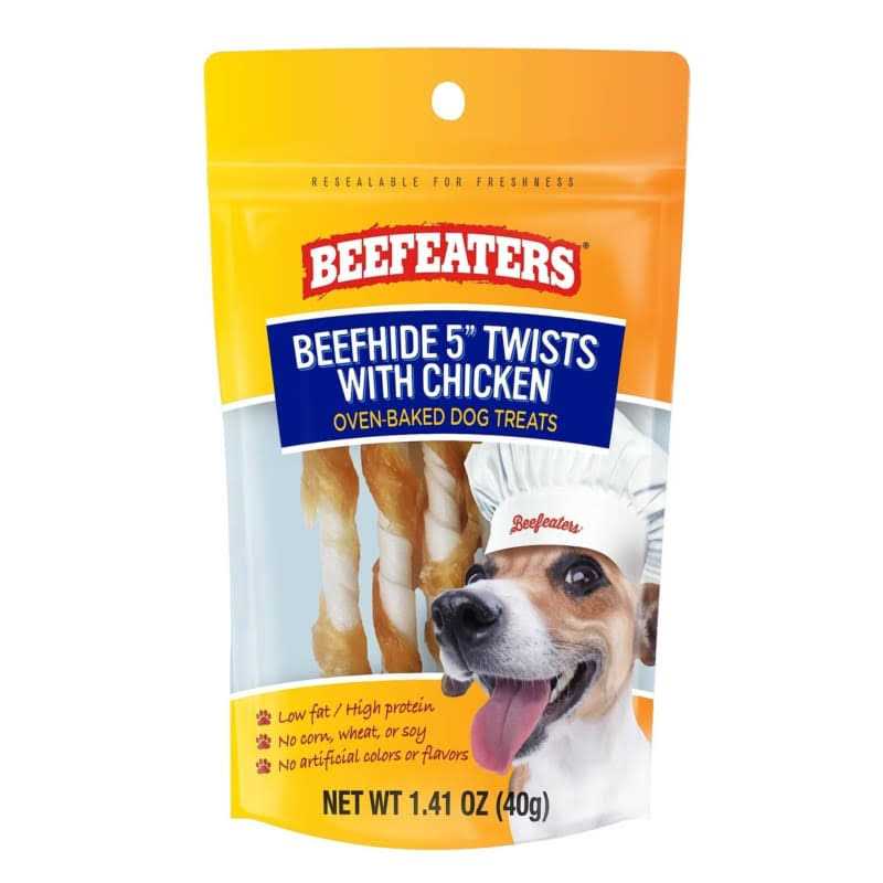 Oven Baked Beefhide Chicken Twists Dog Q6872