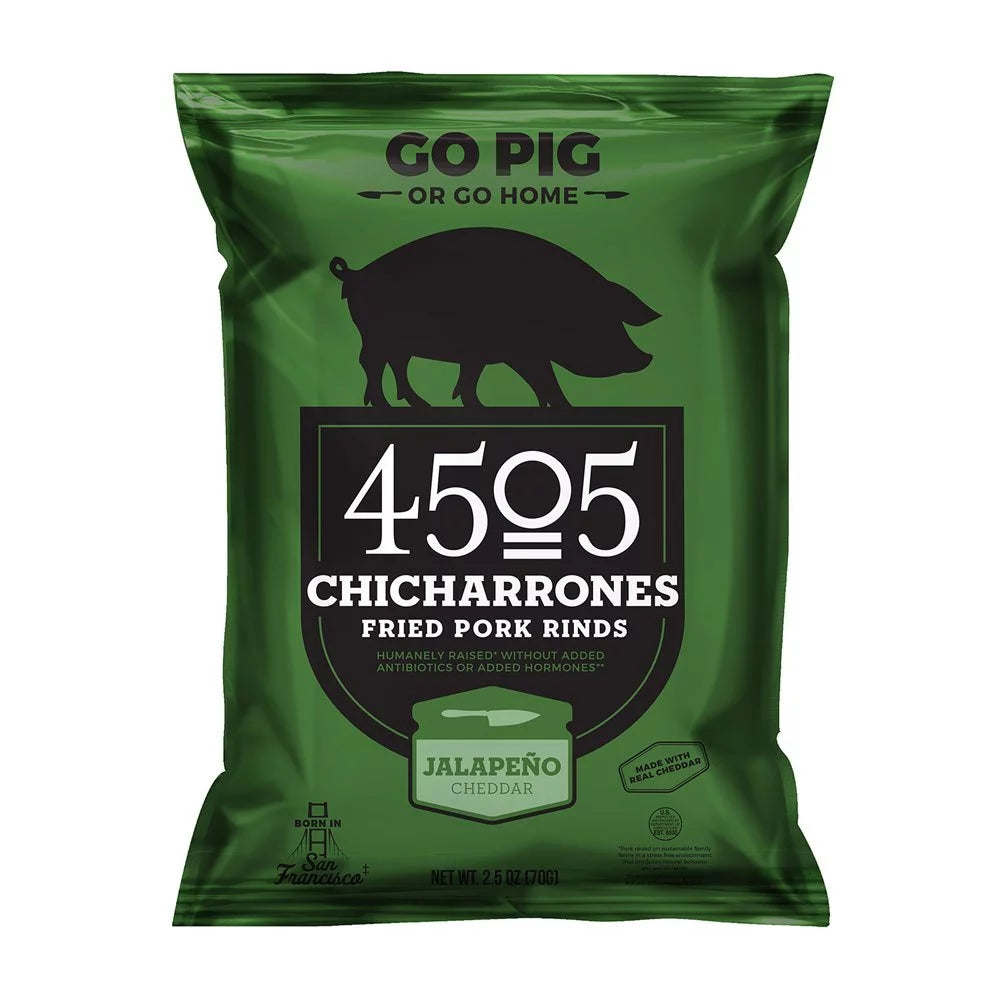 2.5 oz Pack of 3 Fried Pork Rinds X572859