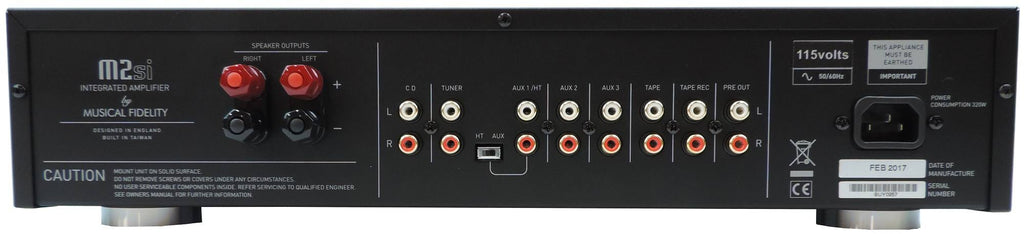 Black Stereo Integrated Amplifier O77214
