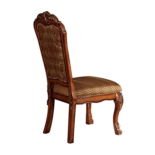 9pc Formal Dining Table Set with 6 Side Chairs and 2 Arm Chairs M304