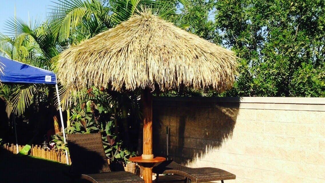 9 ft Mexican Thatch Umbrella Cover P8988
