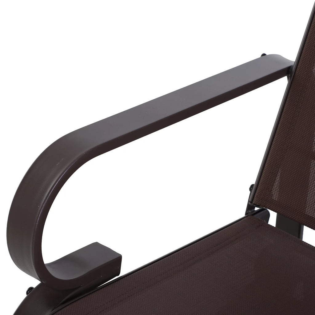 Brown Wooden Legs Glider Rocking Chair S927535