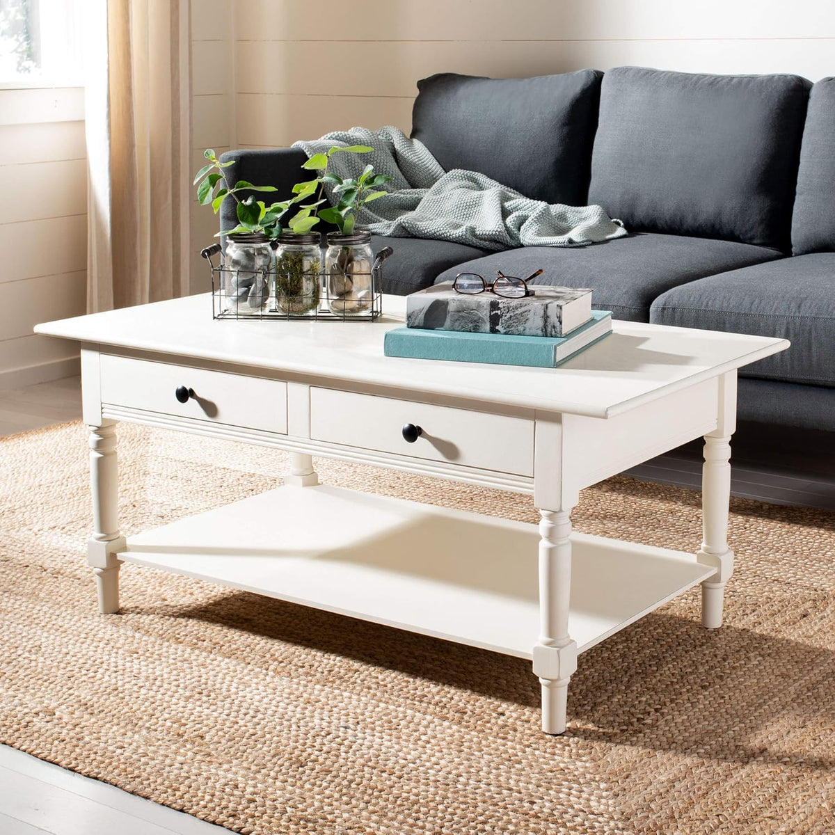 Vintage Grey Coffee Table O410216