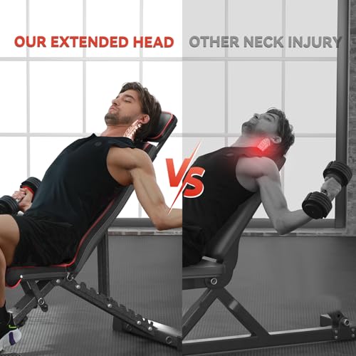 6 in 1 Adjustable Weight Bench Set X7170