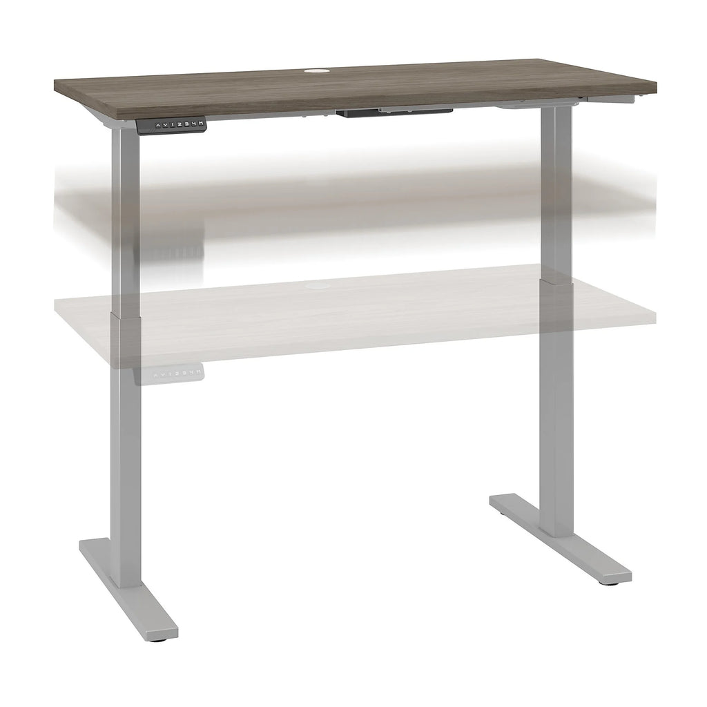 Adjustable Desk in Modern Hickory Q223