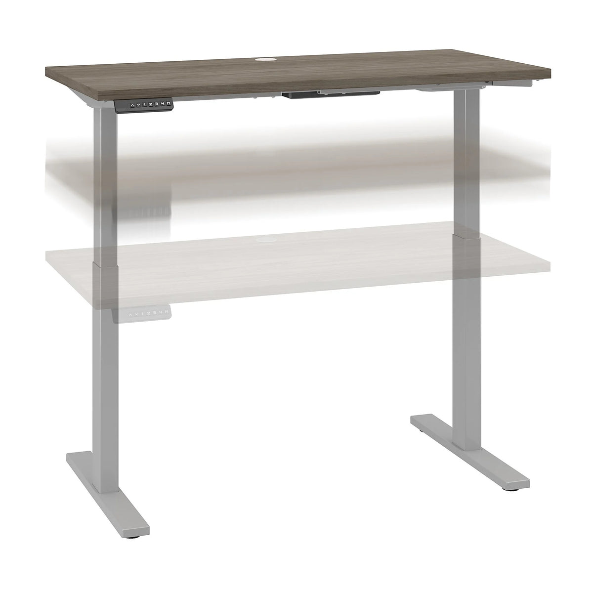 Adjustable Desk in Modern Hickory Q223