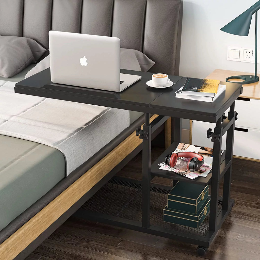 Height Adjustable C Table Brown I2700