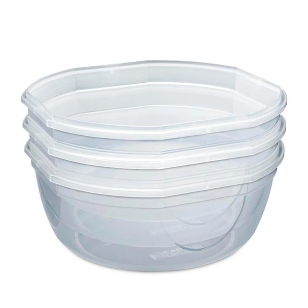 8.10 Quart Plastic Food Storage Bowl Container, 2 Pack H533853
