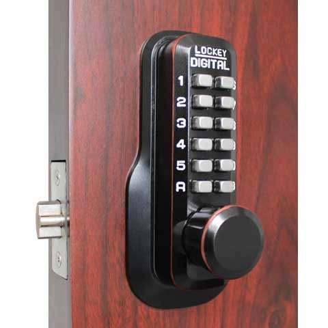 Digital Double Deadlocking Spring Latch Lock J873029