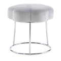 Gray Accent Vanity Stool P12801