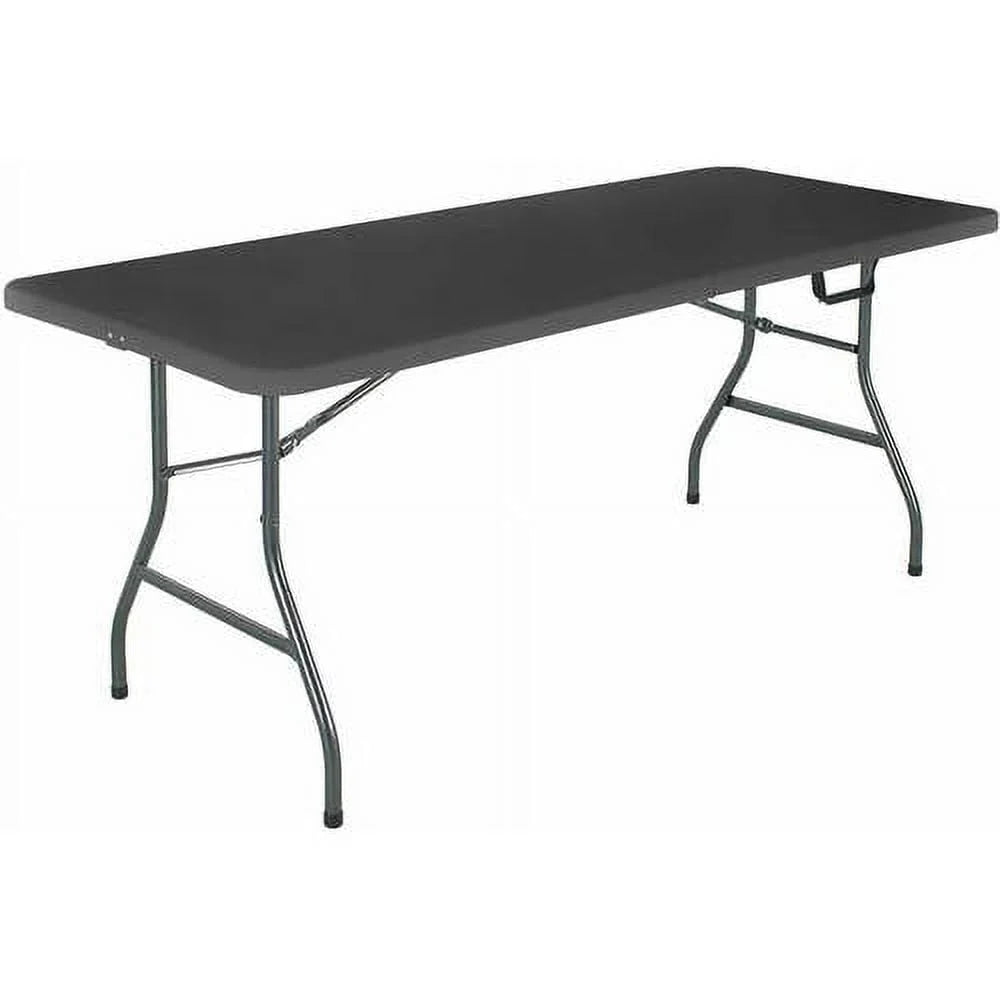 6 Foot Folding Table White Speckle K845994