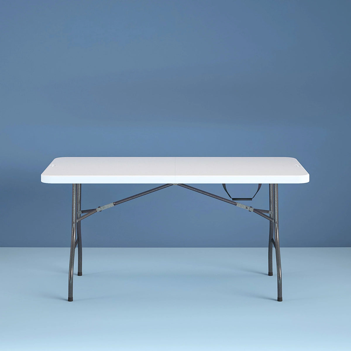 6 Foot Folding Table White Speckle K845994