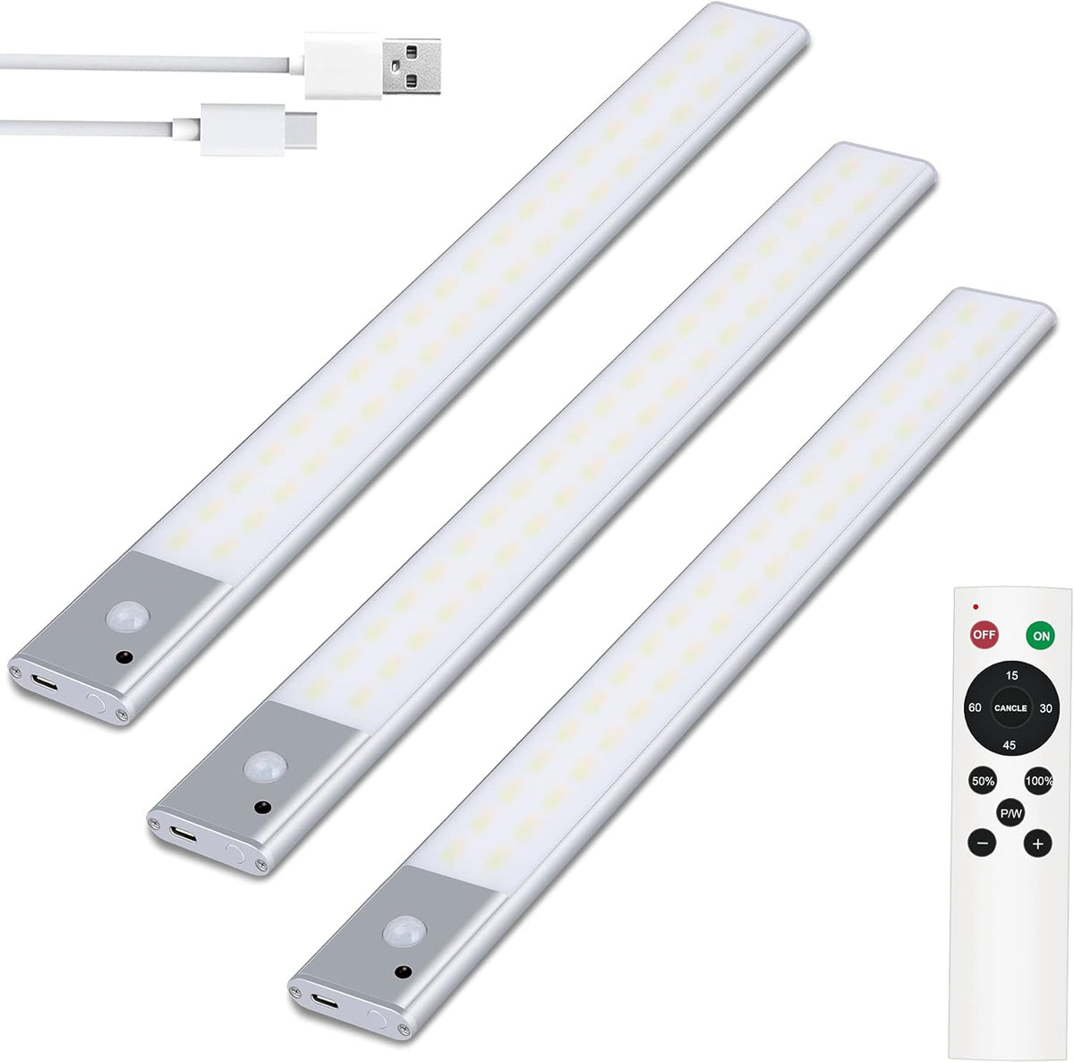 Under Cabinet Lighting Rechargeable Wireless 3 Packs H306