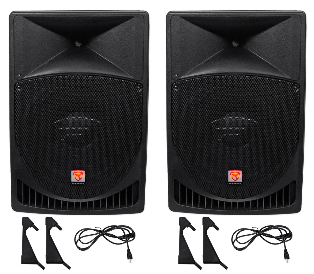 15" Powered Active 2-Way DJ PA Speakers V517884