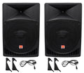 15" Powered Active 2-Way DJ PA Speakers V517884