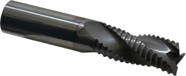 3/4 inch Diam, 3 Flute Solid Carbide Corner Chamfer Roughing End Mill N238
