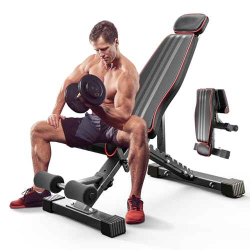 6 in 1 Adjustable Weight Bench Set X7170