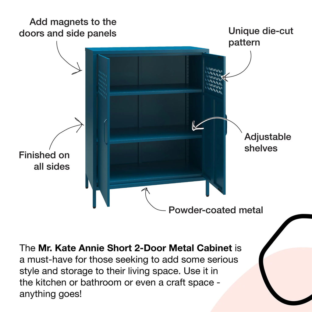 2 Door Metal Cabinet D3168