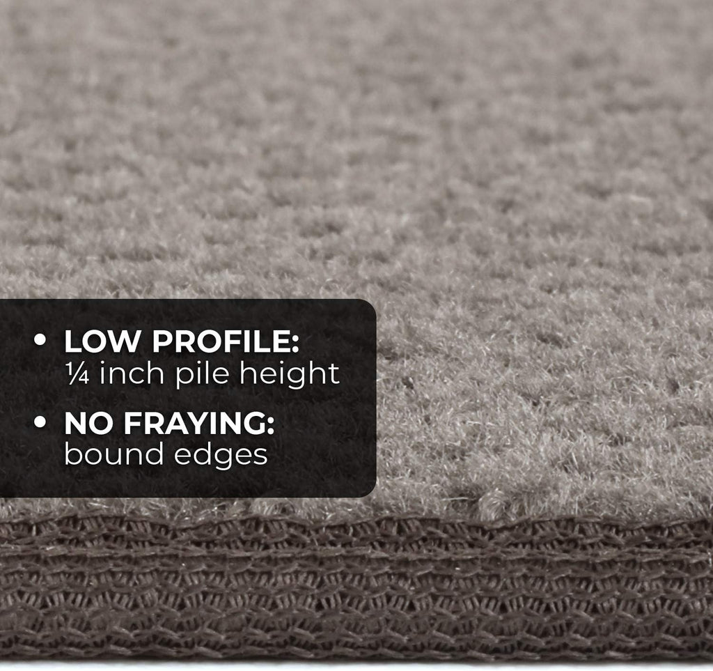 Skid-Resistant Carpet Runner Gray 8 Feet X 27 Inches B9038