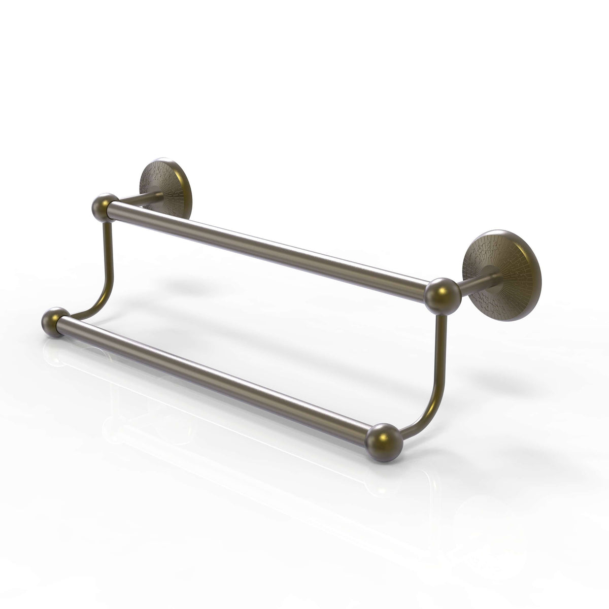 Antique Brass Double Towel Bar Z37468