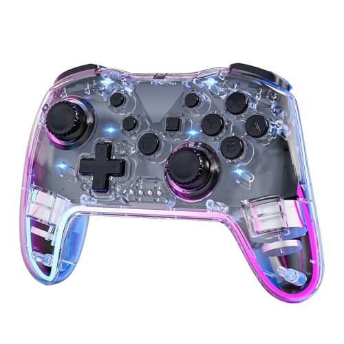 Wireless Controller with RGB Backlight and Adjustable Turbo V877130