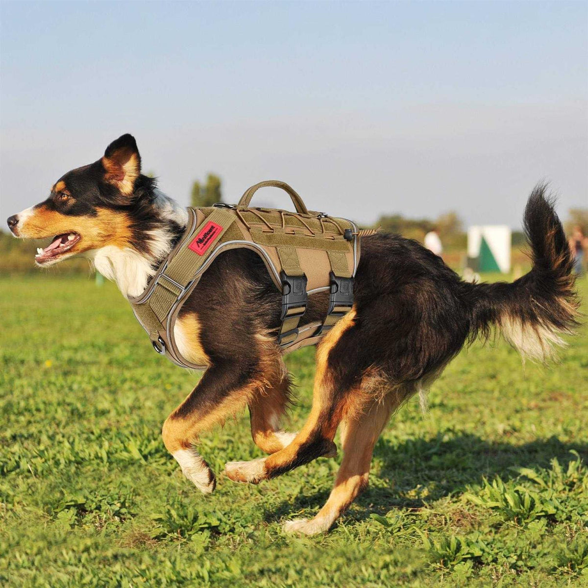 Tactical Dog Harness Reflective No Pull with Handle L65973
