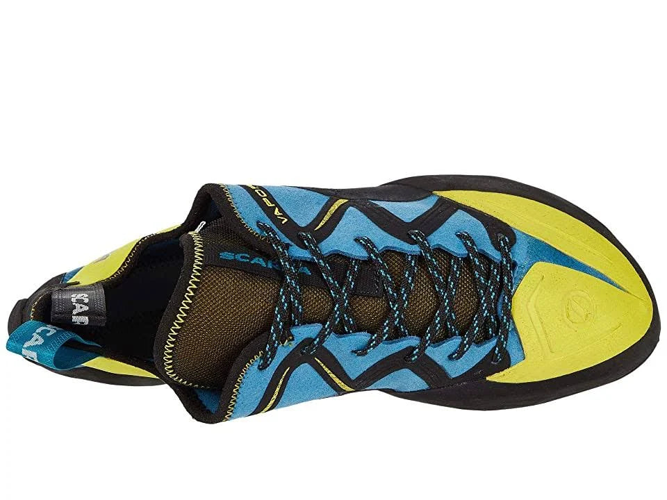 Men's Blue Yellow Shoes Z684