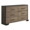 6 Drawer Wood Dresser P7117