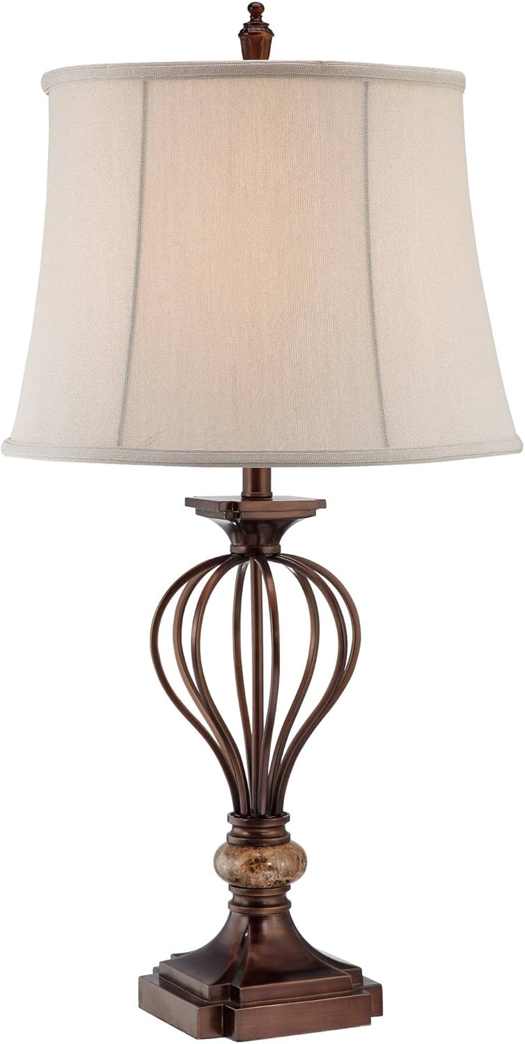 Marble Accent Table Lamp U6760