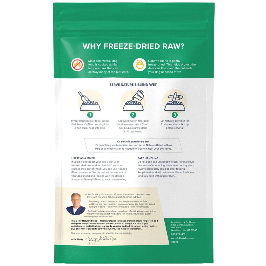 Freeze Dried Raw Dog Food B903