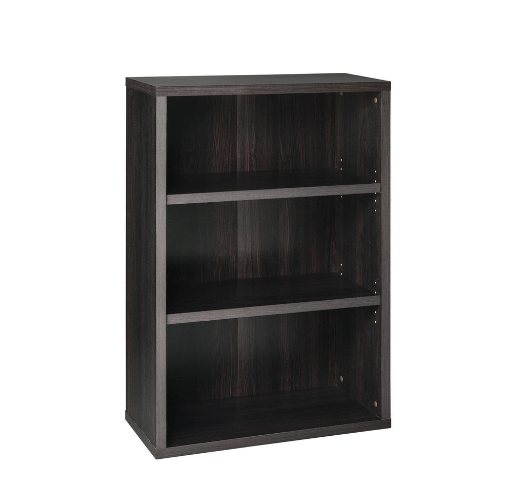 3-Shelf Black Walnut Bookcase D1932