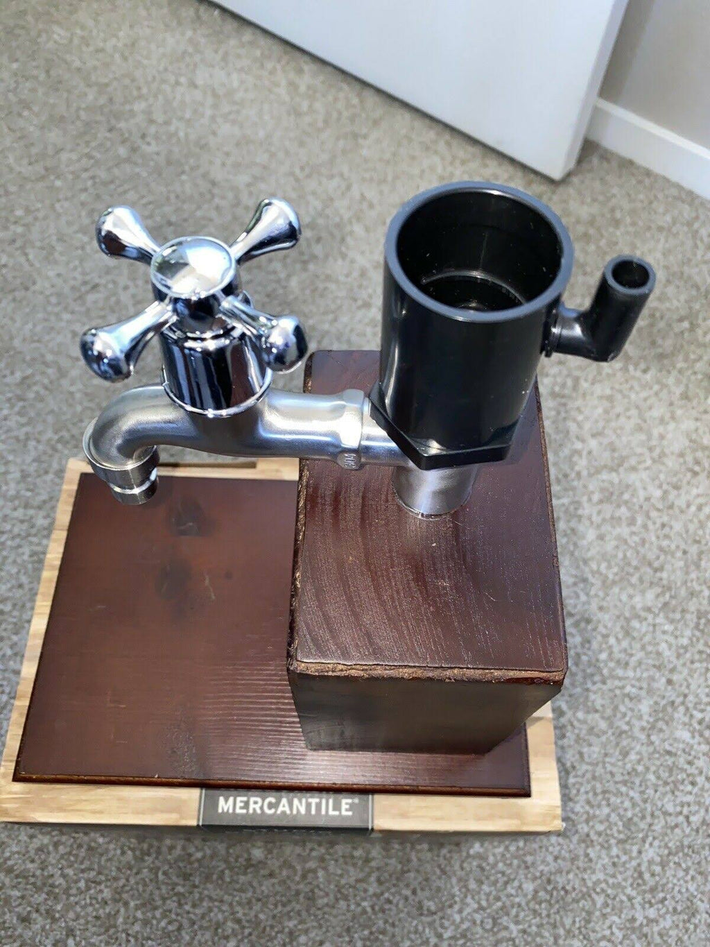 Vintage Wood Drink Dispenser L28592