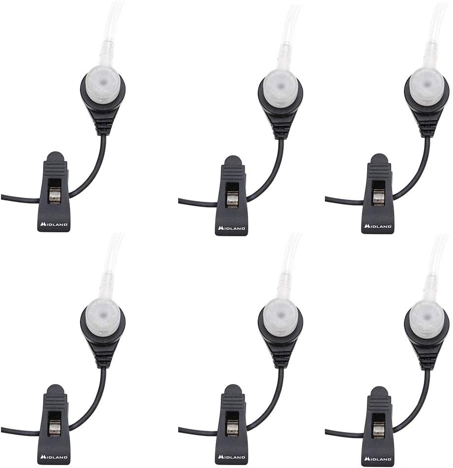 Transparent Security Headsets with PTT/VOX (4-Pack) U831721