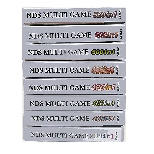 482 in 1 Multi Cart Video Games Cartridge for Nintendo DS 3DS 2DS P27245